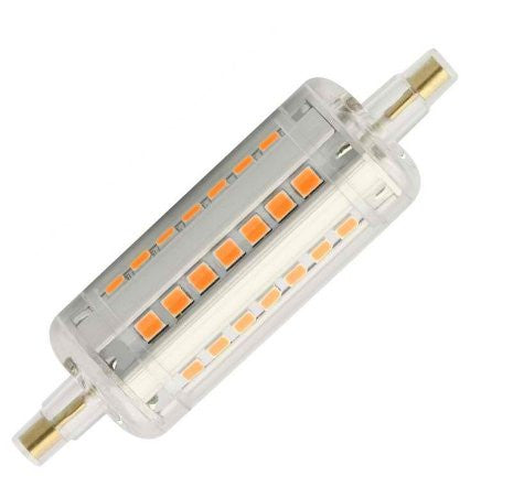 Free shipping dimmable 5w 78mm LED R7S light