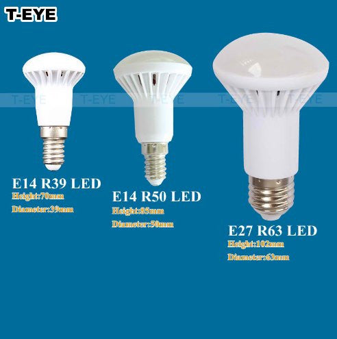 R39 R50 R63 R80 led light E14 E27 led lamp