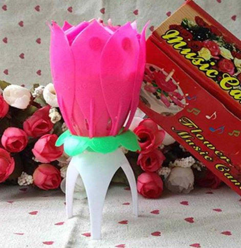 Magical Flower Musical Birthday Candle Party