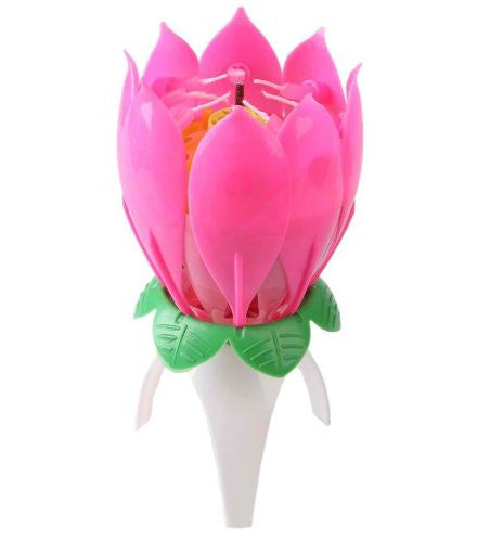 Magical Flower Musical Birthday Candle Party